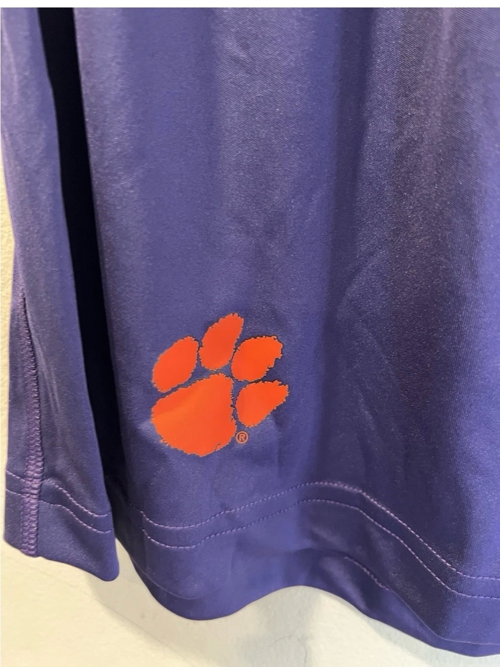 NEW Nike Clemson Tigers Men’s Basketball Shorts Size XXL Purple. - Picture 4 of 5